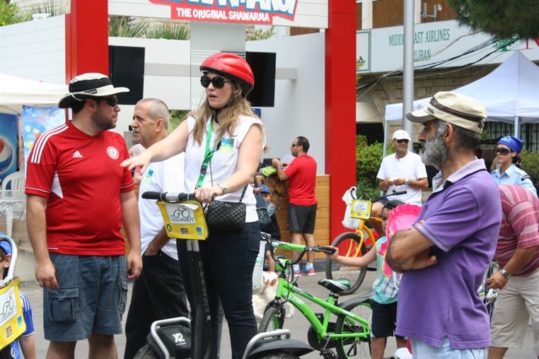 Jounieh on Bike Green Day